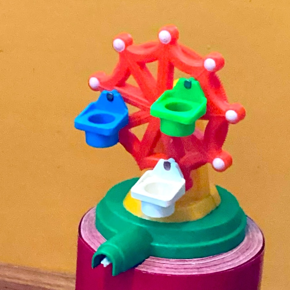 🎡 Disneyland Play Set Ferris Wheel 🎡 1986 Walt Disney World  7” X 5” EPLVC